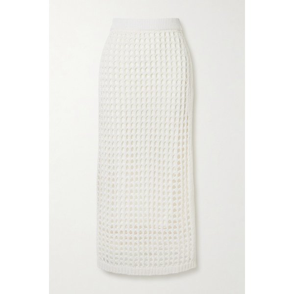 코튼 크로셰 미디 스커트 46376663163002876