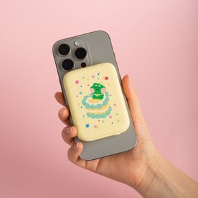 보바 라인프렌즈 3in1 맥세이프 보조배터리 5000mAh VA-106/107