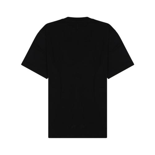 클로즈드 반팔 티셔츠 C8503844H20 100 BLACK