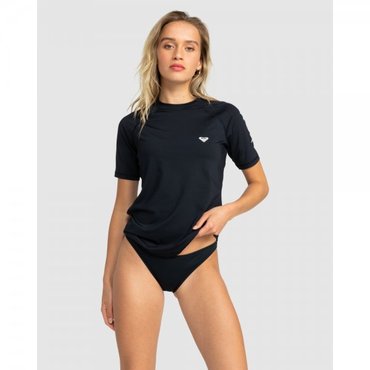 이스퀘어 4823637 Roxy Womens Essential Short Sleeve Upf 50 Surf T Shirt - ANTHRACITE