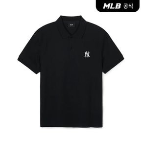 [코리아공식]베이직 컴포터블핏 카라 티셔츠 NY (Black)