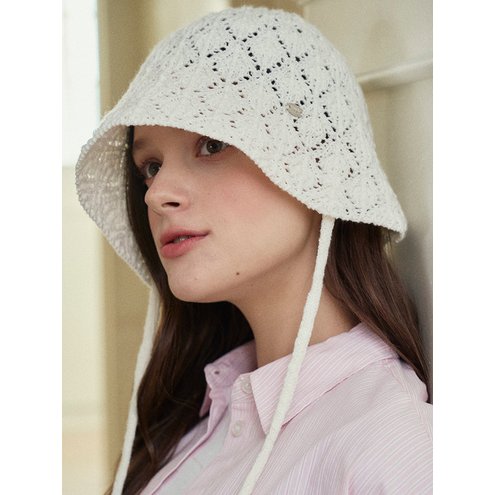 [단독] Leaf strap bucket hat_4color