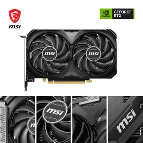 MSI GeForce RTX 4060 Ti Ventus 2X 8G OC - 8GB GDDR6 PCI Express Gen 4 3X DP v 1.4a HDMI