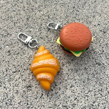 메르시밴드 푸드 키링 2P-SET