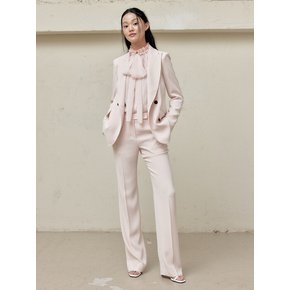 CLASSIC SEMI BOOTS CUT PANTS - PINK