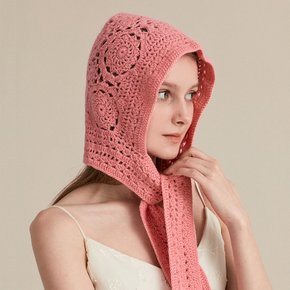 울 크로쉐 머플러 바라클라바 (5colors) MM44079