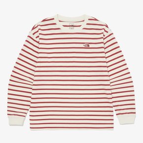 NT7TQ51U 키즈 글렌 스트라이프 긴팔 라운드 티 KS GLEN STRIPE L/S R/TEE