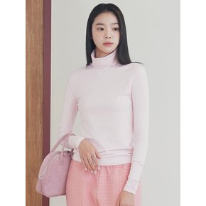 basic cotton pola t-shirt (pink)