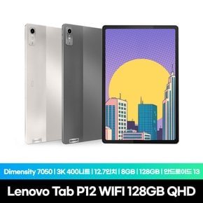 Tab P12 WIFI 128GB QHD 그레이 국내정식수입 2년보증 (2년 파손보험적용상품)