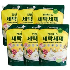 표준형 순한 세탁세제 베이비로션 2.1L(리필) x6개