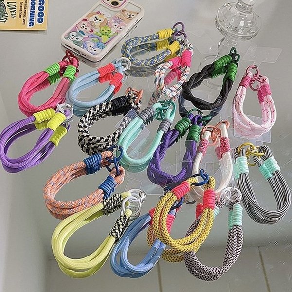 느낌상점 매듭 키링 끈 키링 로프 키링 가방 부자재 (WFG8RP4)