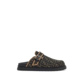 Slippers 7D1676 AJZF TABACCO NERO SAND