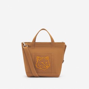 BOLD FOX HEAD MINI TOTE BAG LW05103 / Golden Brown