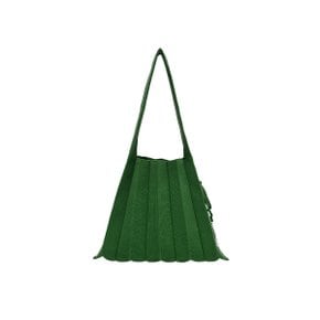 [SSG단독][Set] Lucky Pleats Knit S Leaf Green+M Deep Forest