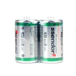 건전지 쎈도리 망간건전지 R20 SIZE D 1.5V (WB3E812)