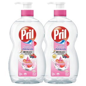 헨켈 프릴 베이킹소다 주방세제 - 와일드베리 향 700ml 용기X2개