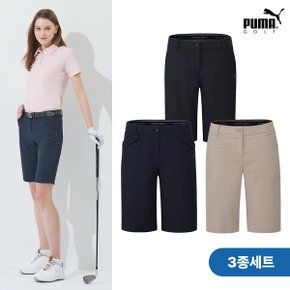 [PUMAGOLF] 푸마골프 액티브 숏팬츠 여성 3종세트