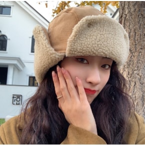 42708656/ 겨울방한모자 귀달이 양털모자 바라클라바/털모자/군인모자 후드 머플러