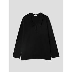 [정상가159,000원] UNeck Collar Pullover  Black (WE2X51C565)