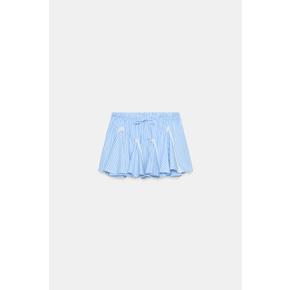 ZARA 자라 스트라이프 레이스 미니스커트 1255 519 044