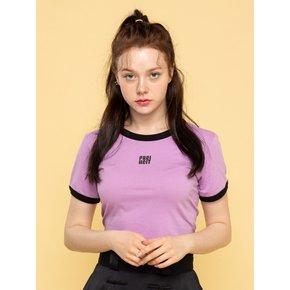 BACK STRAP T-SHIRT (VIOLET)