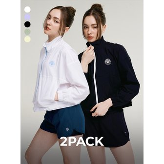 레이지비 [1+1] 쿨터치 에어라이트 크롭 여성 집업 래쉬가드 (5컬러)