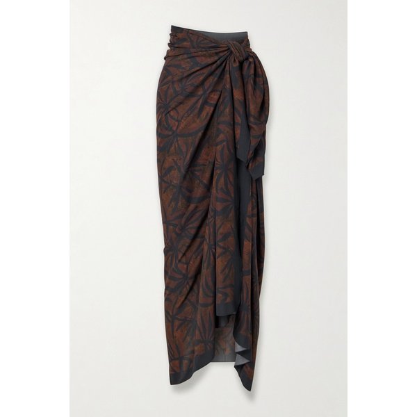 사라 크리스티나 자수 장식 프린트 보일 파레오 46376663162978187