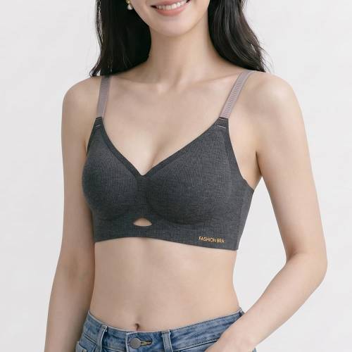 NU011 여성 편안한 데일리 노와이어 심리스 후크 브라 2P 세트