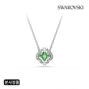 [본사정품/쇼핑백증정] Una Angelic 그린 로듐 클로버 목걸이 5757785