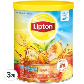 립톤 아이스티 분말 복숭아맛 1.5kg, 3개