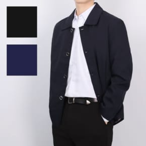 남성 트렌치 자켓 점퍼 가을 하프코트 간절기 반코트