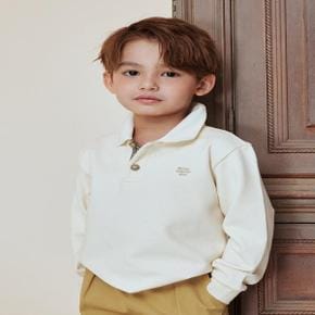 BA11TS01IV 아이보리 요꼬 카라 티셔츠