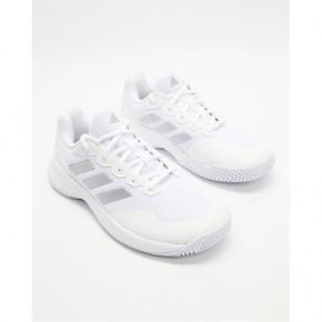 3378283 Adidas 아디다스 퍼포먼스 게임코트 2.0 - 여성 화이트 & 실버 메탈릭 56775884