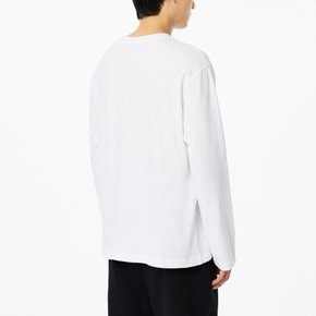 남 베이직 긴팔 티셔츠(WHITE / KHAKI / BLACK)