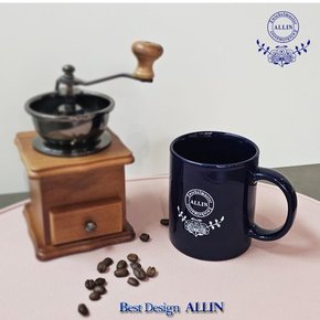 ALLIN 쯔비벨 세라믹 머그컵 딥블루 2P