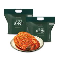 NS홈쇼핑 [피코크]조선호텔 포기김치 4kg 2팩 (총8kg)[34528996]