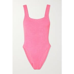 + Net Sustain Seersucker Swimsuit 핑크