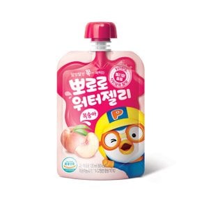 뽀로로 워터젤리 복숭아 120ml 10개세트