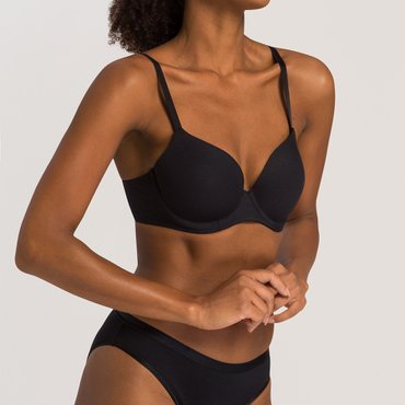 한로 Cotton Sensation Padded 브라 (black 71382)