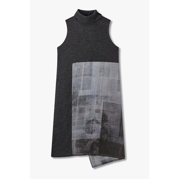 [Y`s]터틀넥 슬리브리스 울 드레스 6615361205000