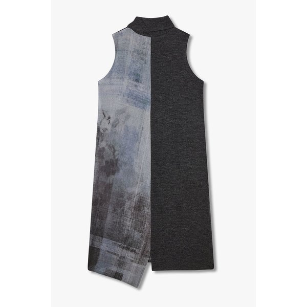 [Y`s]터틀넥 슬리브리스 울 드레스 6615361205000