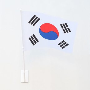 부착형태극기 행사용 국기 응원도구 체육대회 기념일