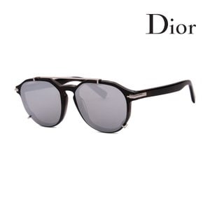 DIOR 디올 DiorBlackSuit RI 29A4 공식수입 라운드 뿔테 미러 명품 선글라스