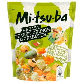 미츠바 Mitsuba 와사비 땅콩 크런치 믹스 스낵 100g
