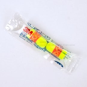 네온 수퍼핏 귀마개(Ear Soft Superfit) - 1쌍 33dB 착용선있는 귀마개 작업 공부 소음차단