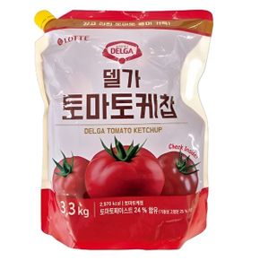 델가 토마토 케찹 3.3kg (1입) 식자재 대용량