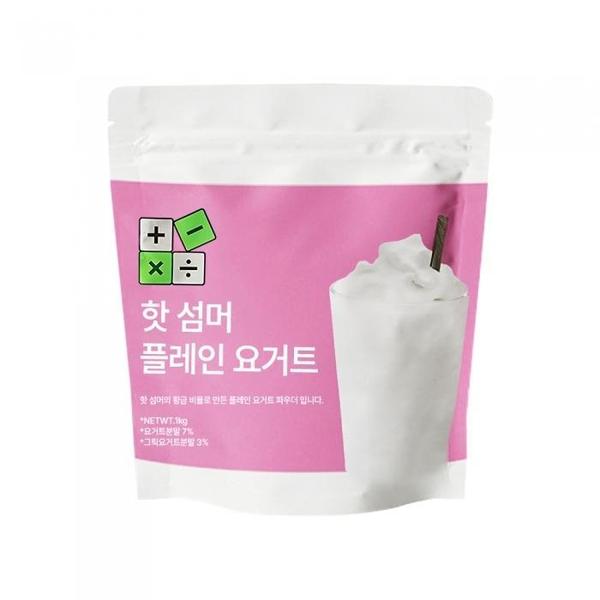 빅트레인 핫섬머 플레인 요거트 파우더 1kg x 12개 (S10108927)