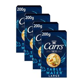 [해외직구] Carrs 카스 테이블 워터 비스킷 200g 4팩