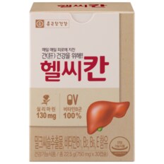 종근당건강 헬씨칸 750mg*30캡슐