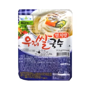 우리쌀국수 멸치맛 77.5g x 9개 /무료 빠른배송